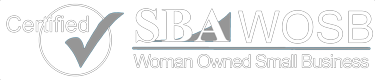 Certified SBA WOSB Woman Owned Small Business